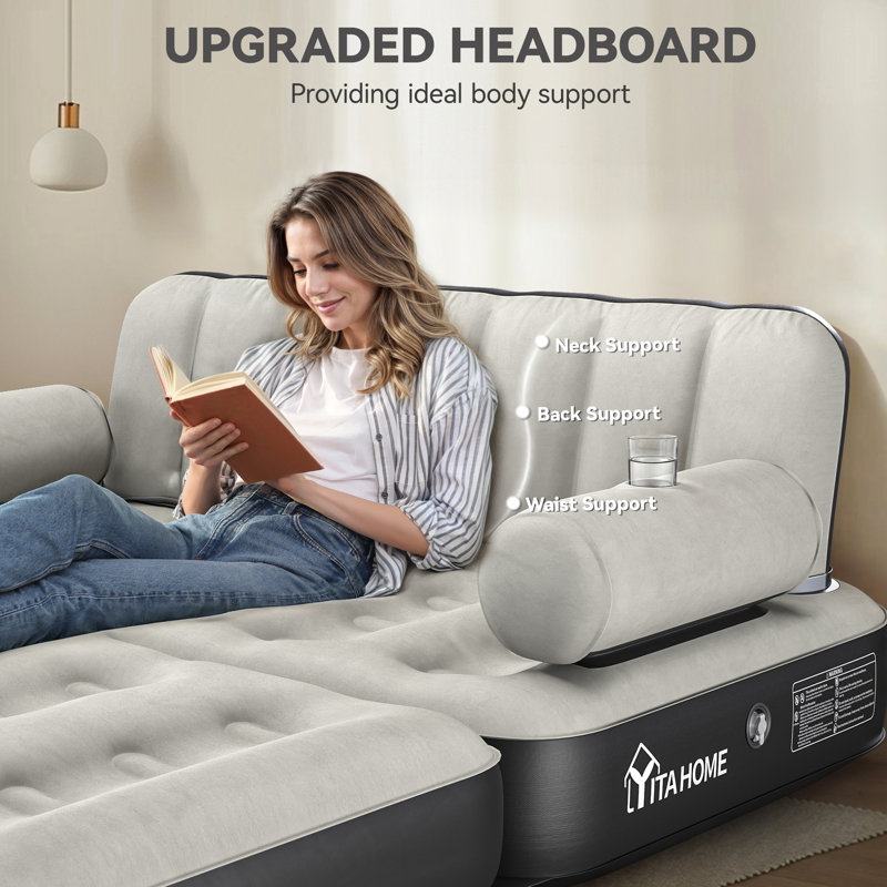 Inflatable bed and sofa sales